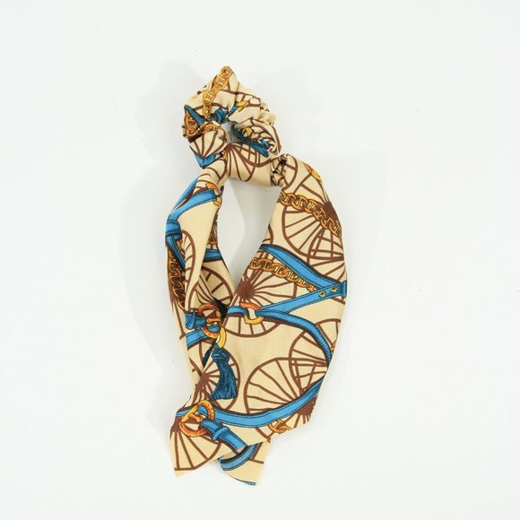 🥰HP💕 Printed Chiffon Hair Scrunchies -2pack - Picture 4 of 4